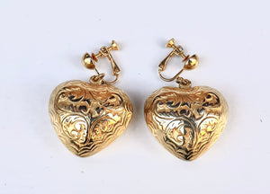<Heart>#7 Clip-on earrings クリップイヤリング
