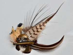 MIOA hair accessory／1A-3／feather hair clip