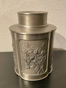 HOME DECOR／8B-2／ROYAL SELANGOR PEWTER 茶筒