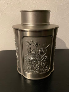 HOME DECOR／8B-2／ROYAL SELANGOR PEWTER 茶筒